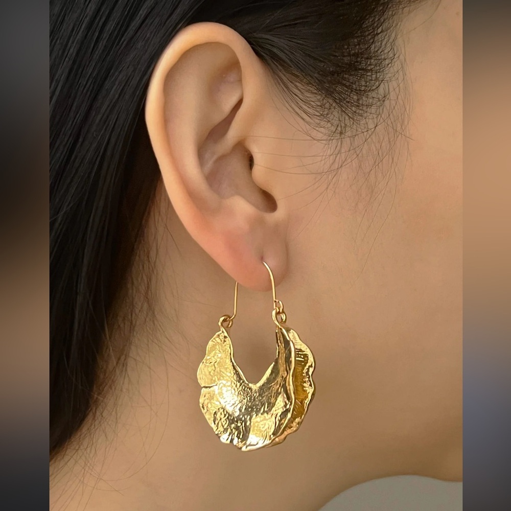 Elegant Gold Hoop Earrings